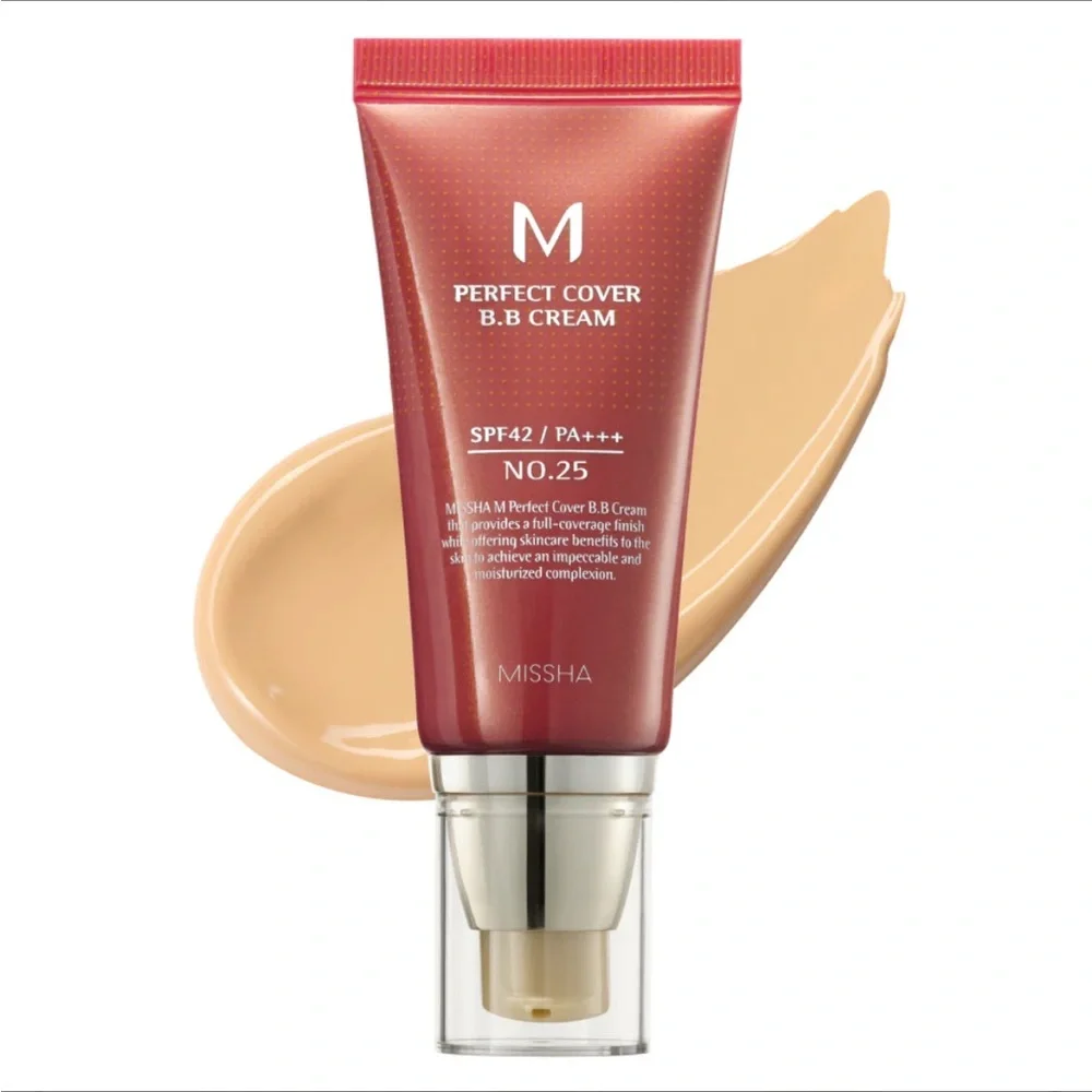 Missha Perfect Cover BB Cream SPF42/PA+++ - No. 25 warm beige